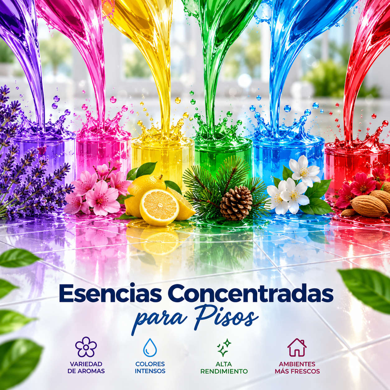 Esencias Concentradas para Pisos